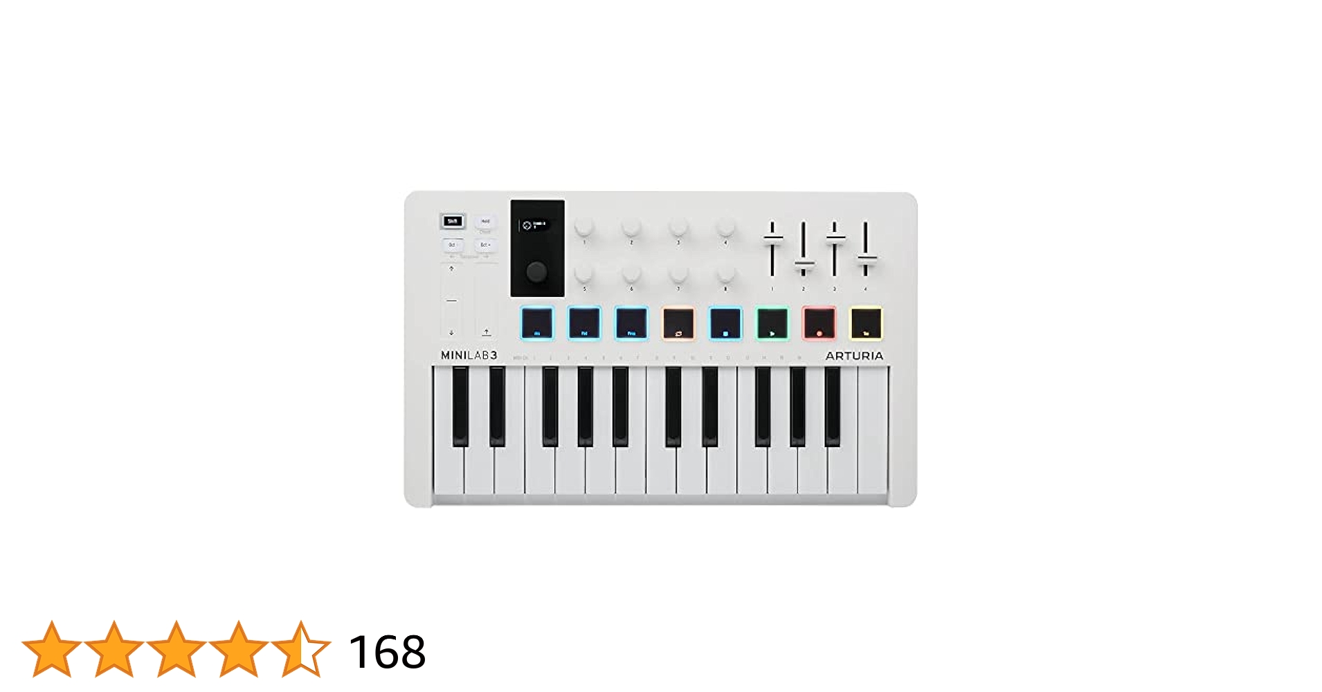 arturia miniLab3 midiキーボード ライセンス、ソフトウェア有